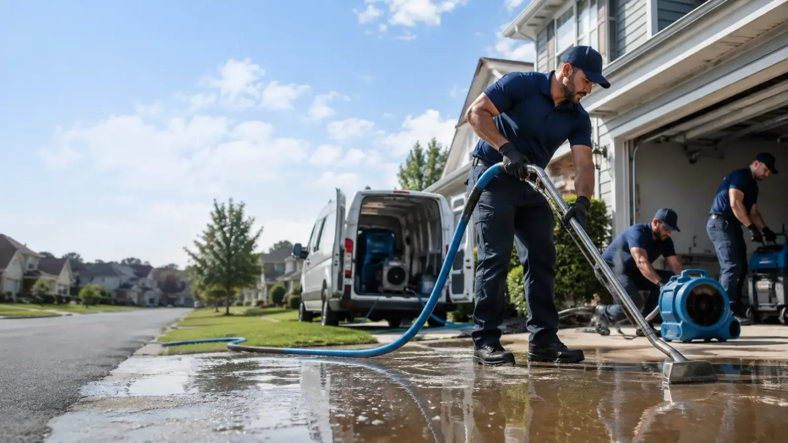 Flood Damage Restoration in Harmony, IN